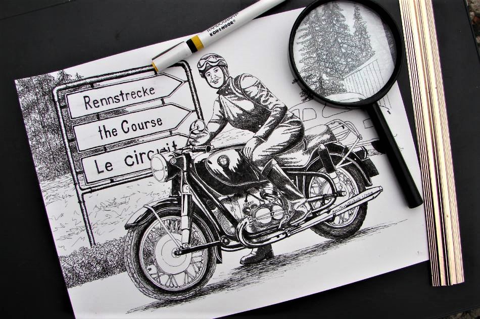 MotoDrawings and MotoCards are available!